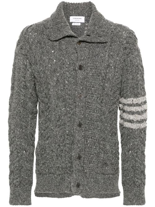 Cardigan con 4 righe THOM BROWNE | MKC558AY1506035